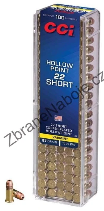 .22 Short CCI Varmint HP