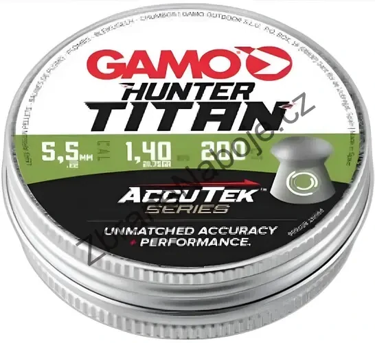 Diabolo Gamo AccuTek Hunter Titan 5,5mm 200ks