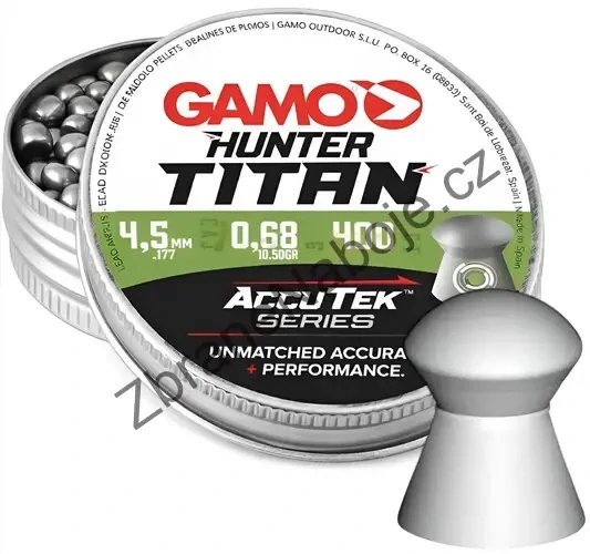 Diabolo Gamo AccuTek Hunter Titan 4,5mm 400ks