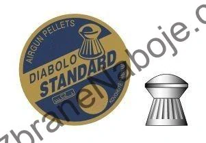 Diabolo Kovohutě Příbram Standart 4,5 mm 500 ks