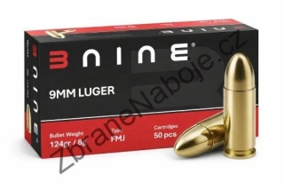 9 mm Luger BNine Target FMJ 8g