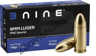 9 mm Luger BNine IPSC Special FMJ 9,1g