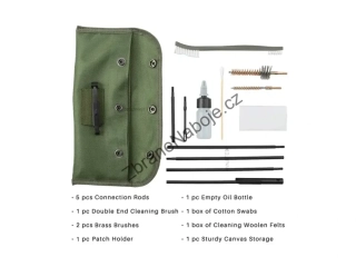 Čistící sada pro AR15/M16 v pouzdře