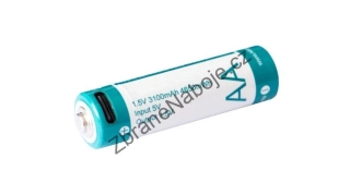 Baterie dobíjecí USB AA Keeppower 3100 mAh