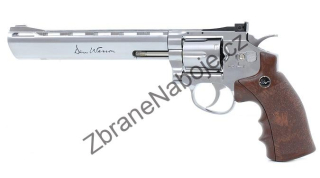 Vzduchový revolver ASG Dan Wesson 8" Silver