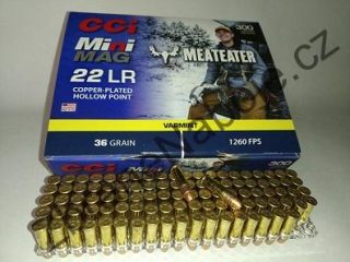 .22LR CCI Mini-Mag "MEATEATER" Copper Plated HP