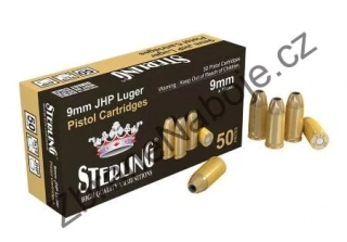9mm LUGER STERLING JHP 8g