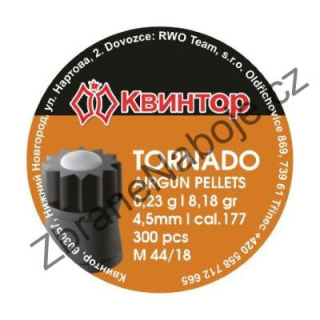 Diabolo KVINTOR Tornado B 4,5mm 300ks
