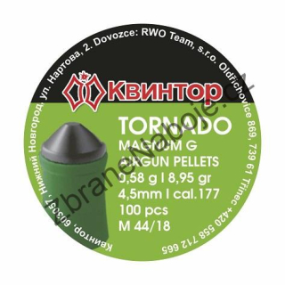 Diabolo KVINTOR Tornado Magnum G 4,5mm 100ks