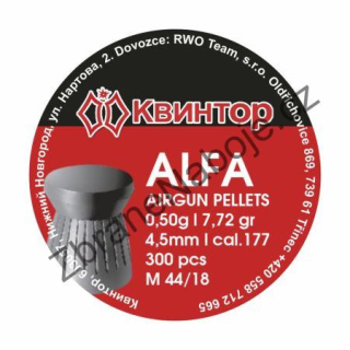 Diabolo KVINTOR Alfa 4,5mm 300ks