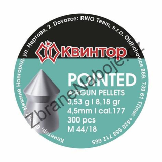 Diabolo KVINTOR Pointed 4,5mm 300ks