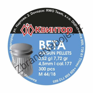 Diabolo KVINTOR Beta 4,5mm 300ks