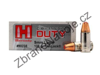 9mm Luger Hornady Critical Duty, 135GR, FlexLock