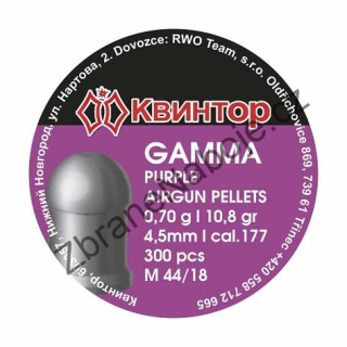 Diabolo KVINTOR Gamma Purple 4,5mm 300ks