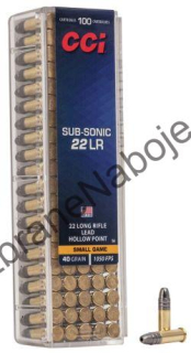 .22LR CCI Small Game - Subsonic HP