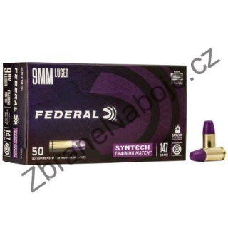 9mm Luger Federal, Syntech Training Match, 147GR, Syntech JFN