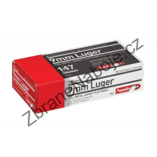 9mm Luger Aquila Subsonic, FMJ Flat Nose, 9,5g