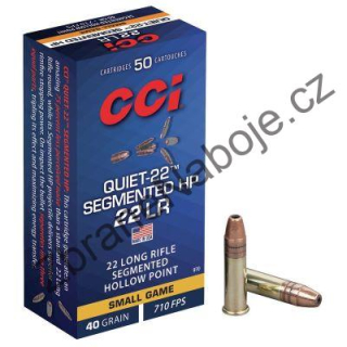 .22LR CCI, Quiet 22, Segmented HP Quiet