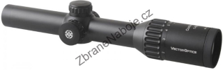 Puškohled Vector Optics Continental X6 1-6x24 SFP Tactical VEC-T6M MRAD