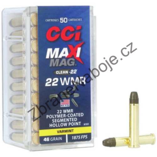 .22WMR CCI Maxi-Mag Segmented SHP, 46 gr