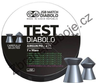 Diabolo JSB Match Test pro pistoli