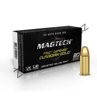 7,65 Browning Magtech, Guard Gold, JHP