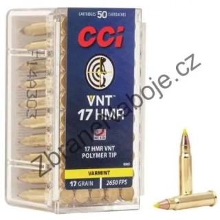 .17 HMR CCI VNT Varmint, Polymer Tip, 17GR