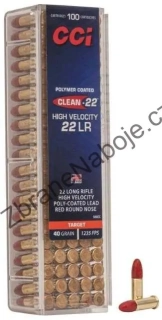.22LR CCI CLEAN-22, HV Target, LRN, 100 ks