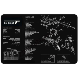 Podložka 43x28 cm, s motivem Glock