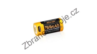 Dobíjecí USB baterie Fenix RCR123A / 16340 High Current (Li-ion)