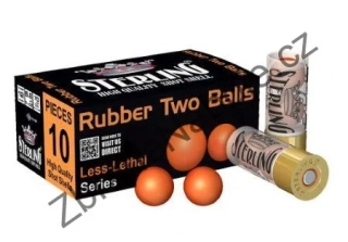 12/70 STERLING Rubber Two Balls 6,6gr