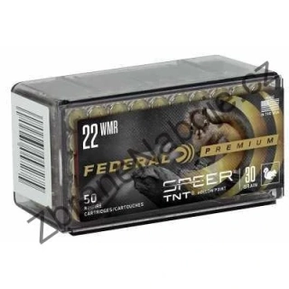 .22WMR Federal V-Shok, Speer TNT JHP, 30GR