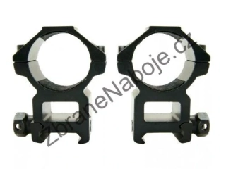 Montáž optiky duralová Venox, podhledová, 26 mm, šína 22mm
