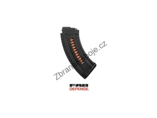 Zásobník FAB Defense pro vz. 58, 30 ran s oknem, černý