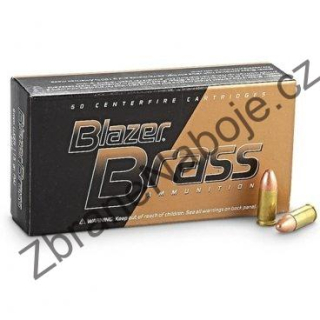 9mm Luger CCI Blazer Brass FMJ 8g