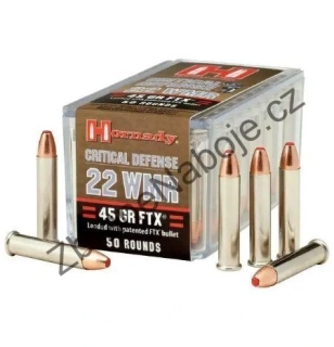 .22WMR Hornady Critical Defense FTX, 45GR